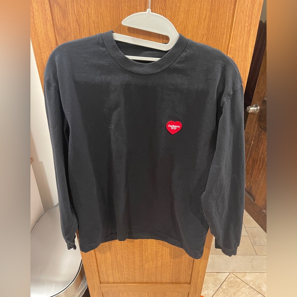 Carhartt WIP Black Long Sleeve Tee